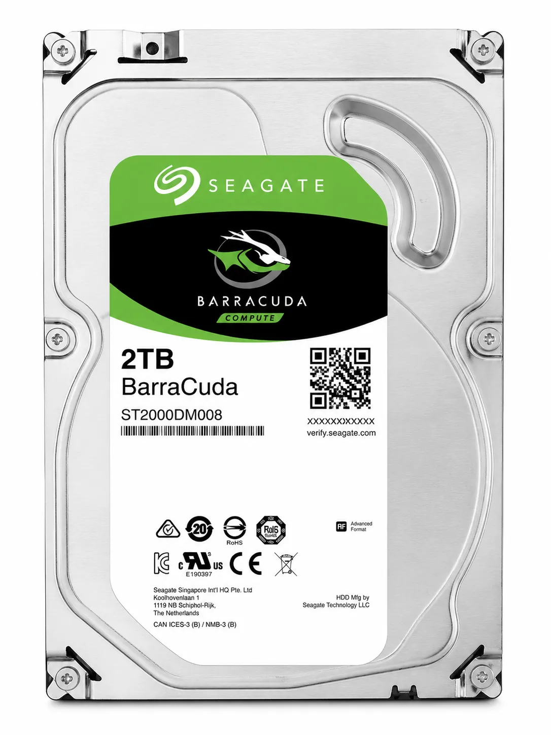 Seagate Barracuda 2TB HDD